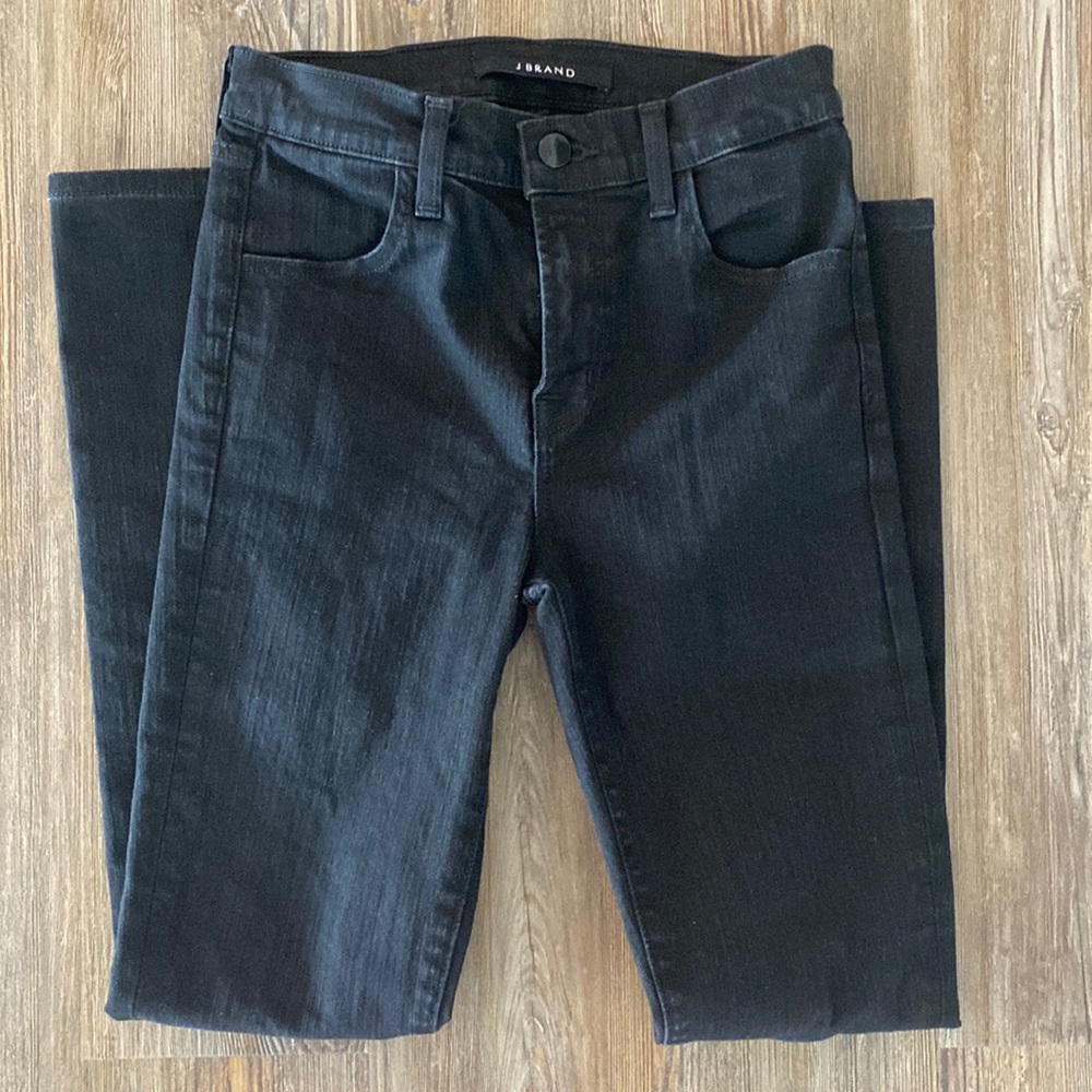 J Brand Maria Photo Ready High Rise Skinny Jeans in Vanity